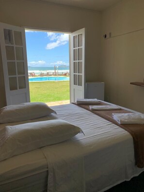 Traditional Double Room, 1 Double Bed, Beach View | View from room - Pousada Oceano de Búzios (Búzios)