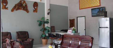 Zona de estar del vestíbulo