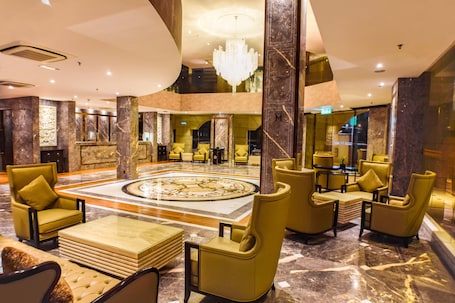 Sala de estar en el lobby