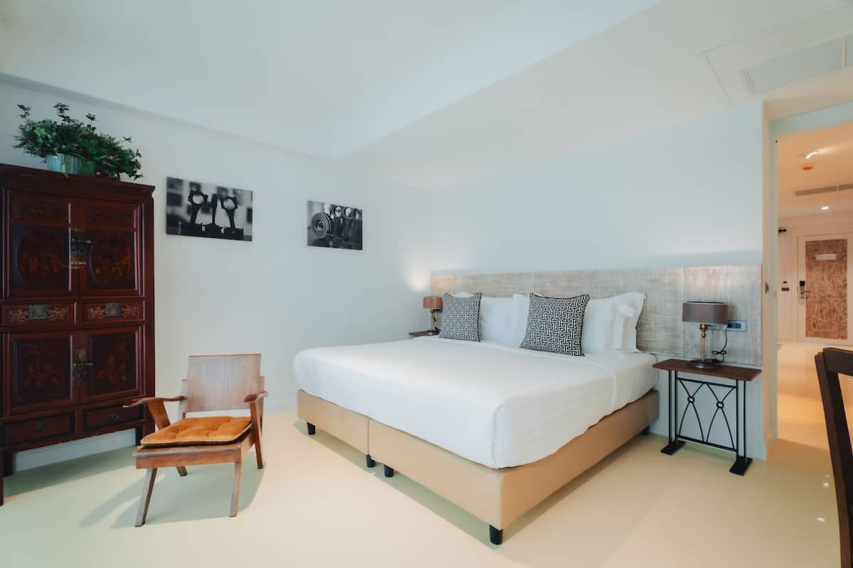 Grand Suite | Peti besi dalam bilik, Wi-fi percuma, cadar katil