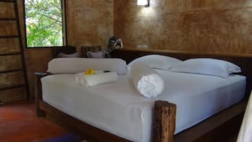 Premium bedding, individually decorated, individually furnished