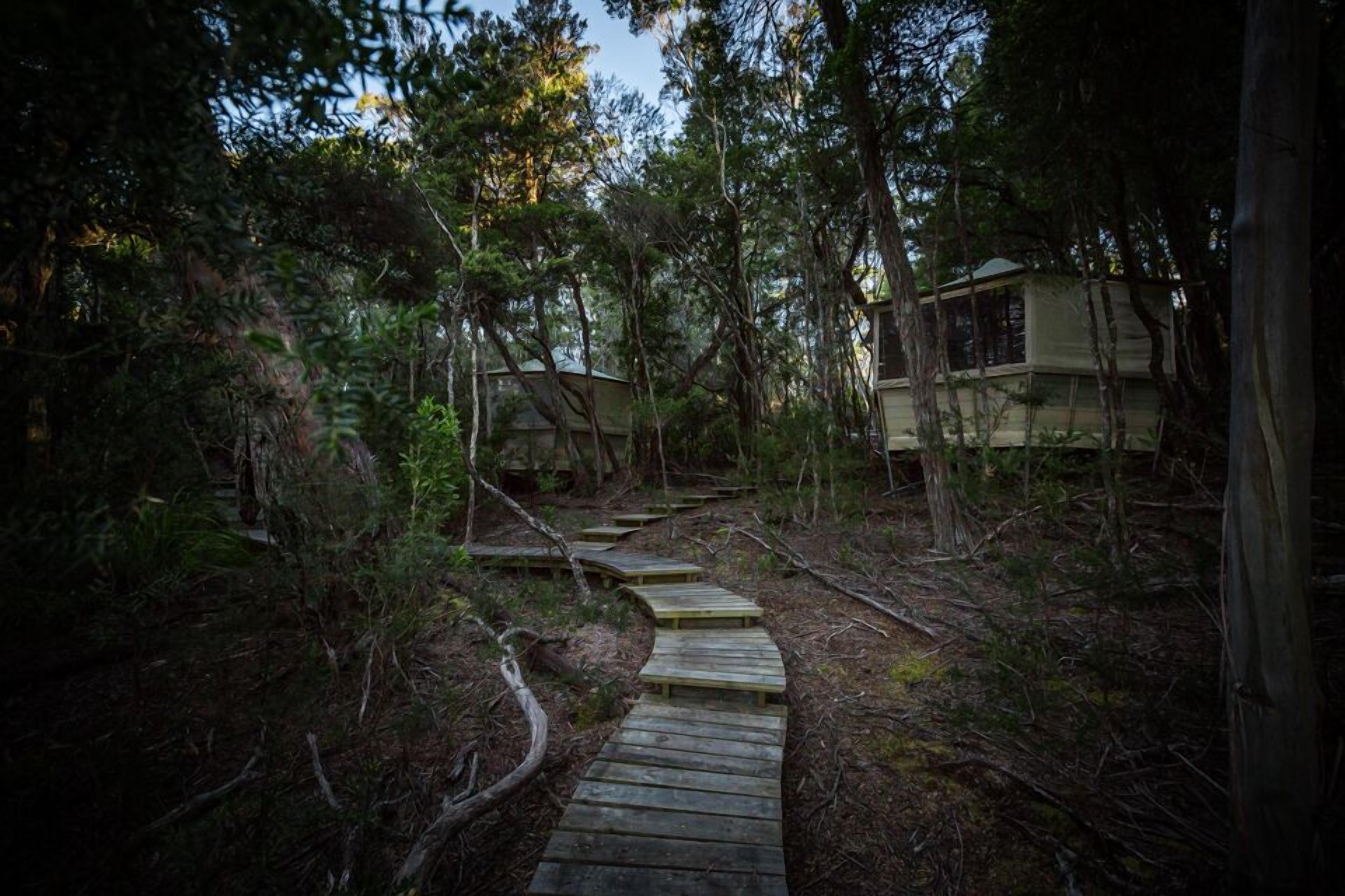 2 nights - boutique camp hut on exclusive island, all inclusive with private return flights | bathroom | shower, free toiletries, towels