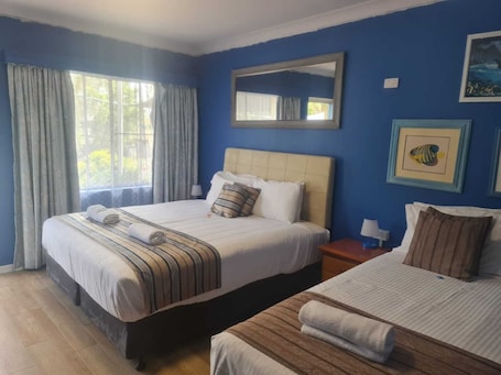 Deluxe-værelse med dobbeltseng eller 2 enkeltsenge | Minibar, skrivebord, lydisolering, strygejern/strygebræt