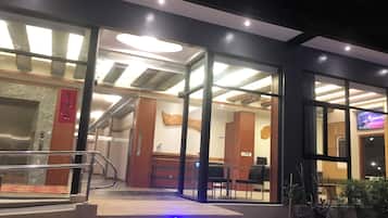 Front of property - evening/night