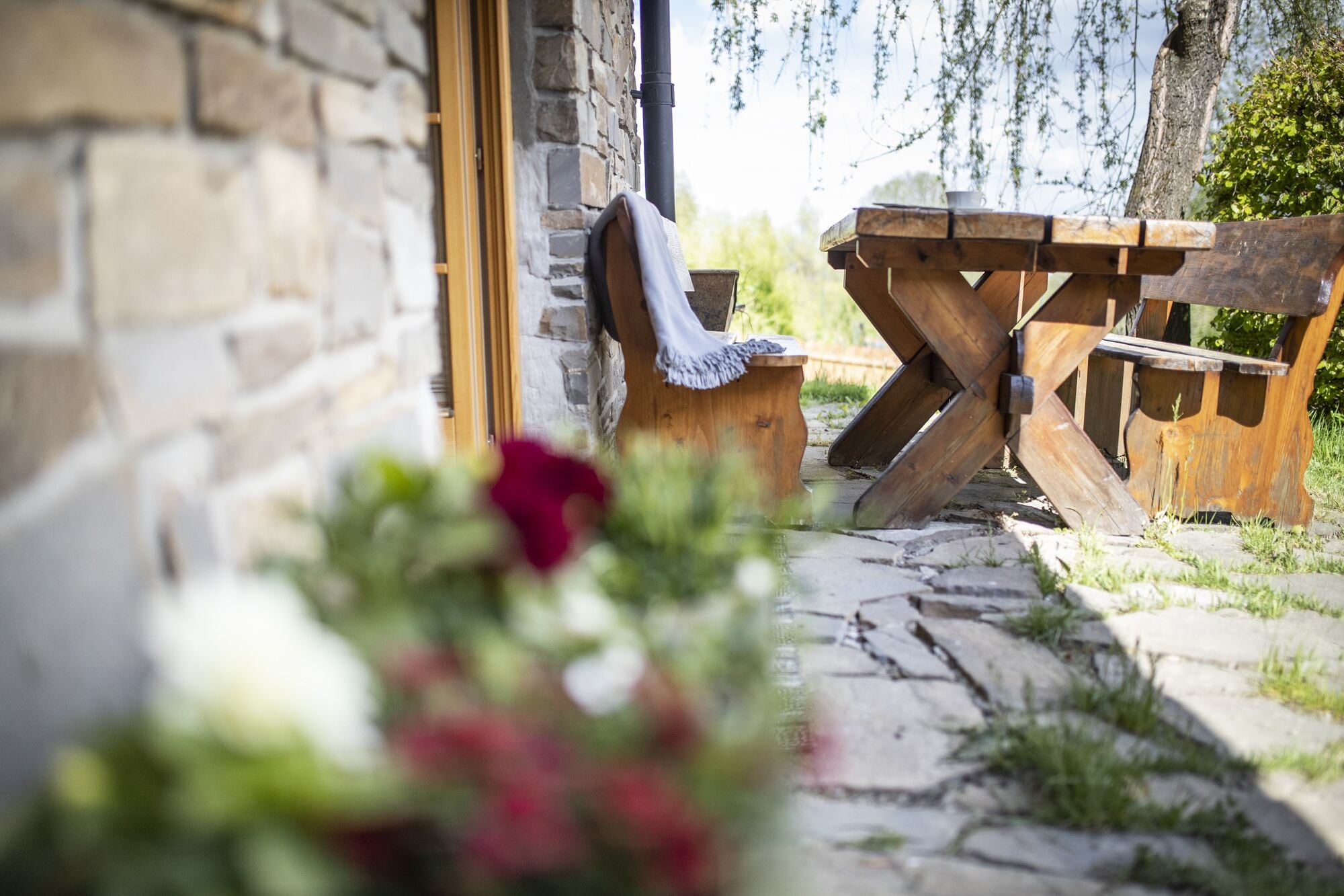 Suite, 2 Bedrooms, Kitchen, Mountain View | Terrace/patio