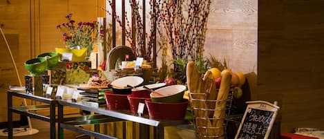 Colazione a buffet, servita tutte le mattine (88.00 CNY a persona)