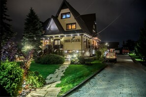 Façade de l’hébergement