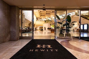 Interior entrance