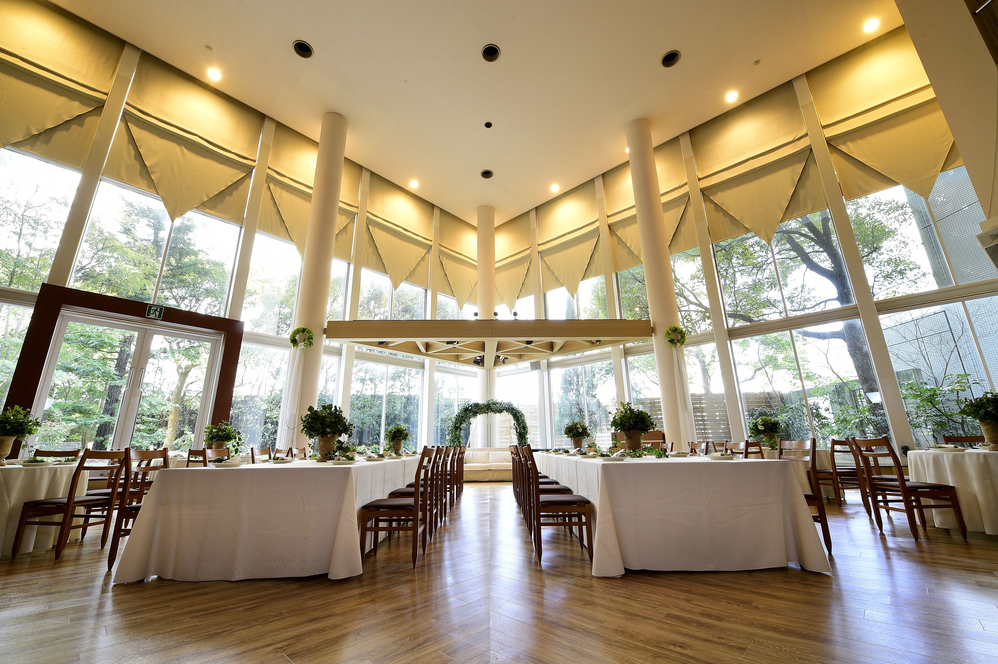 indoor wedding