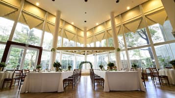 Indoor wedding