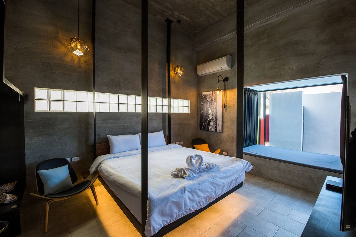1 habitación, ropa de cama de alta calidad y decoración personalizada