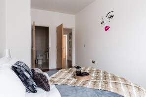 1 bedroom, premium bedding, desk, iron/ironing board