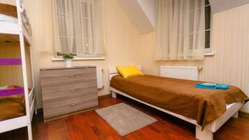 Desk, iron/ironing board, rollaway beds, free WiFi