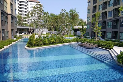 The Relaxing Room Pool Access at Rain Resort Condominium Cha Am- Hua Hin