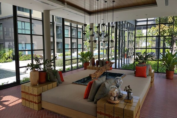 Sitzecke in der Lobby