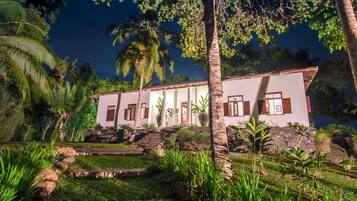 Front of property – evening/night