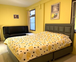 Superior Double Room, 1 Queen Bed with Sofa bed, Ensuite, Garden Area