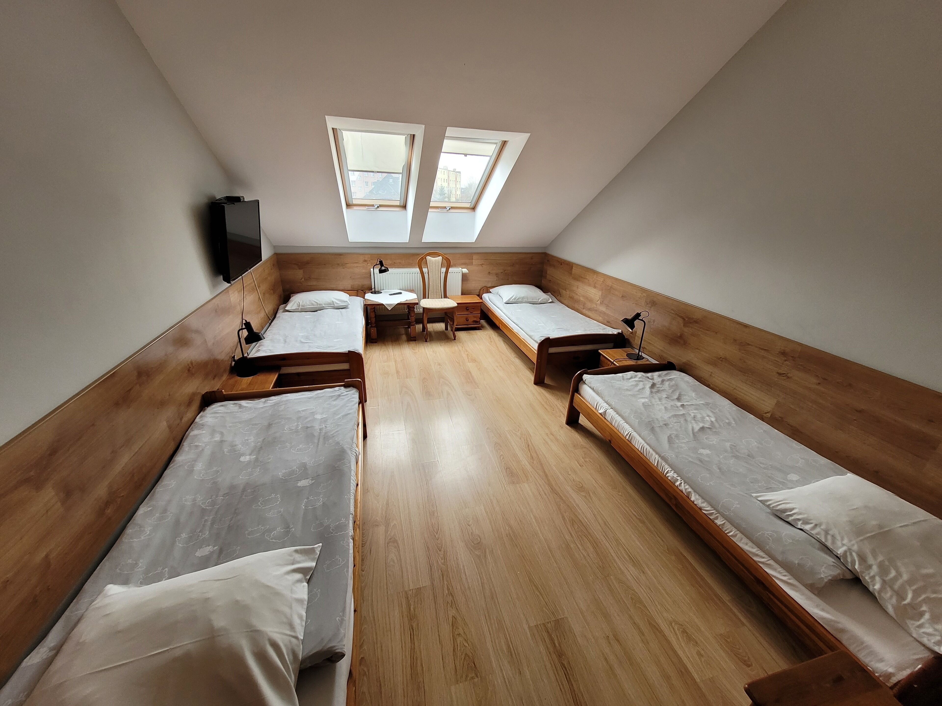 Basic Triple Room | Hypo-allergenic bedding, iron/ironing board, free WiFi, bed sheets