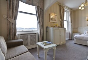 Junior Suite | Living room | LCD TV - St Tudno Hotel (Llandudno)