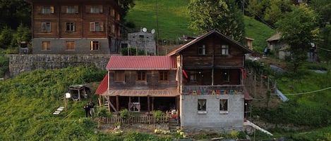 Fassade der Unterkunft