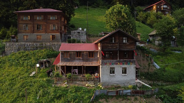 Façade de l’hébergement