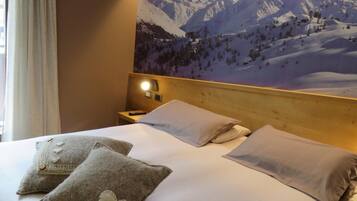 In-room safe, desk, cribs/infant beds, free WiFi