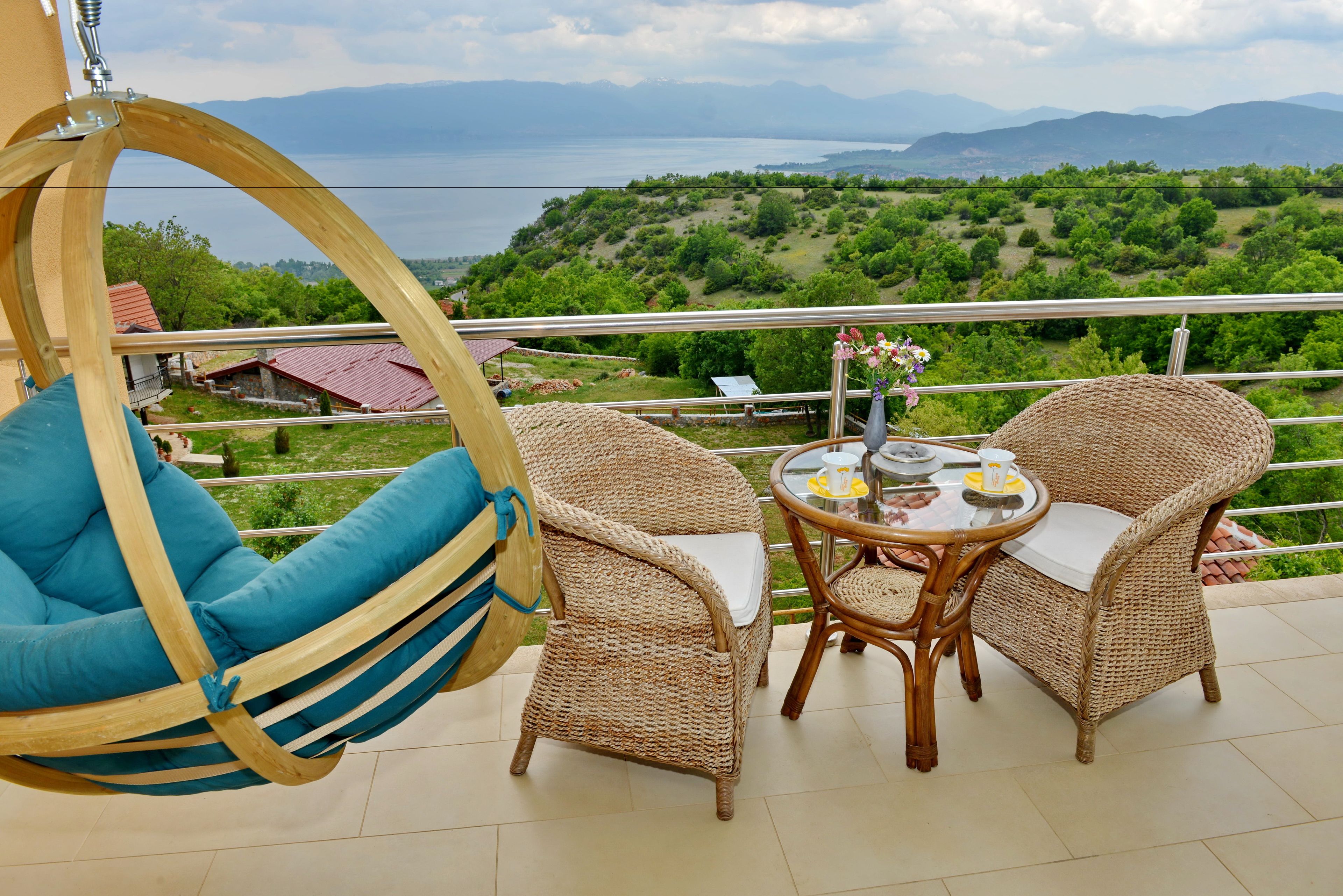 Romantic Apartment, 1 Bedroom, Lake View | Balcony