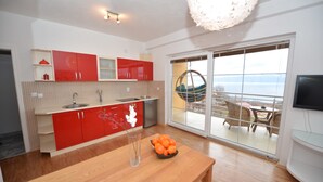 Comfort-Apartment, 1 Schlafzimmer, Seeblick | Eigene Küche