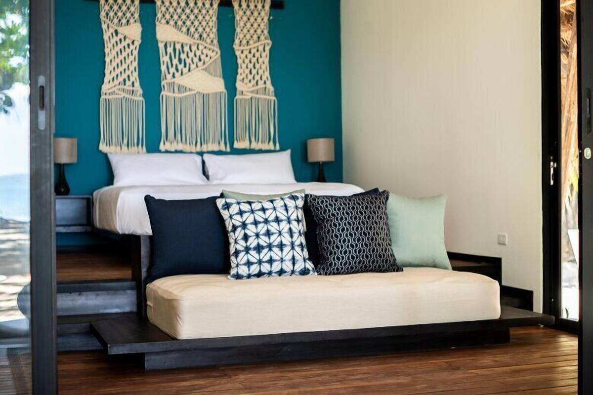 Beachfront Casita | Premium bedding, minibar, in-room safe, desk