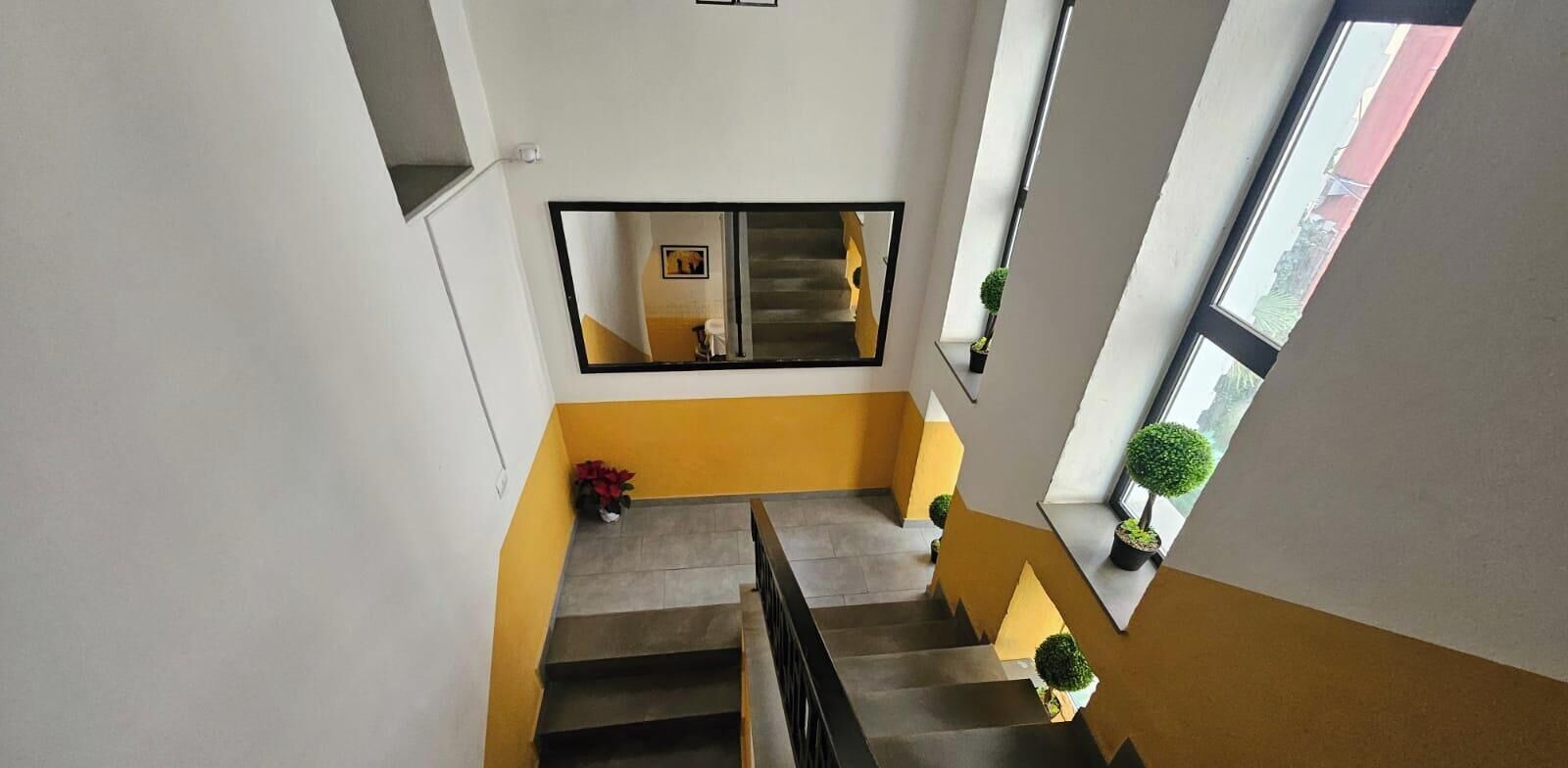 Handrails in stairways