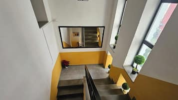 Handrails in stairways