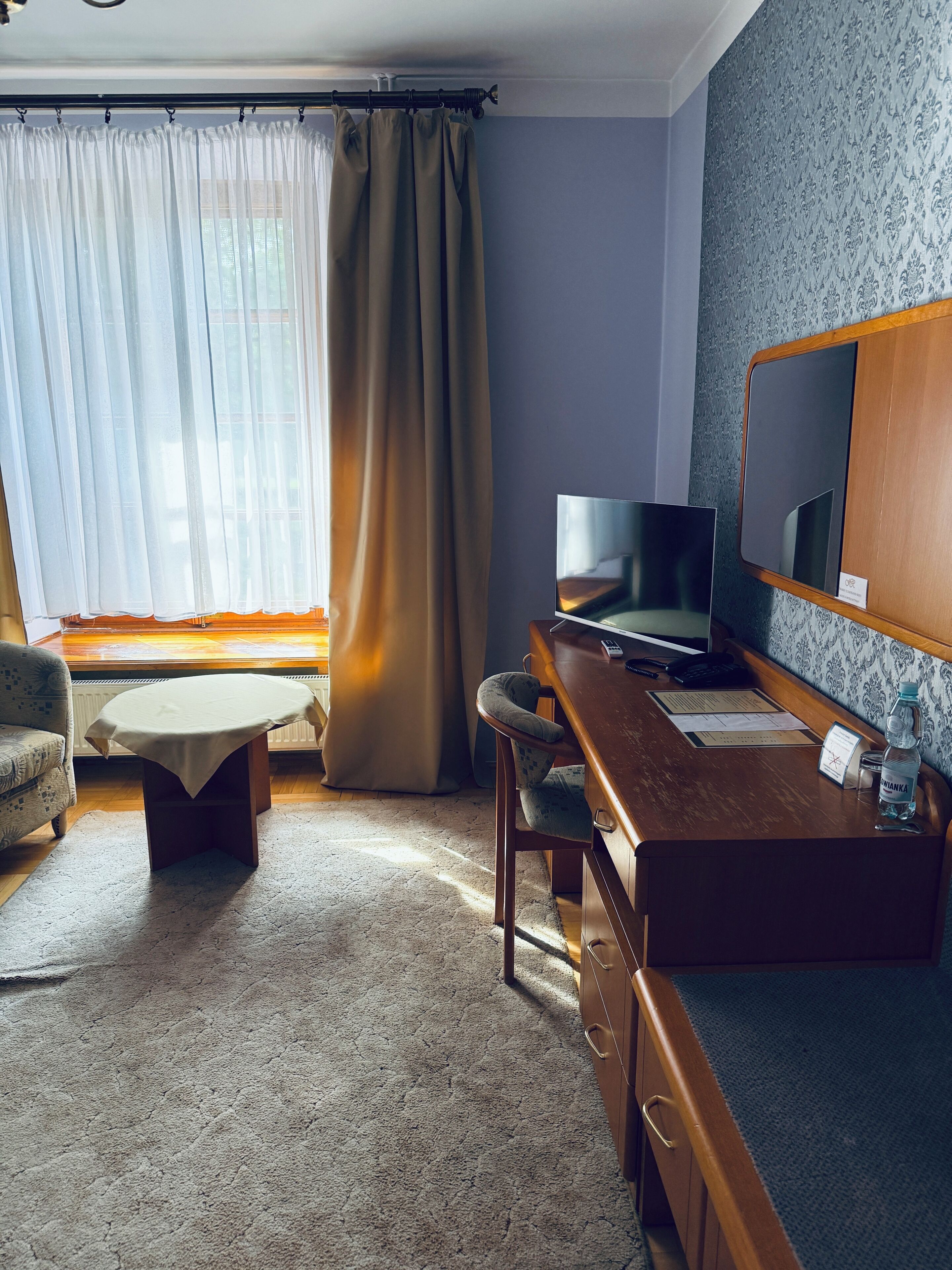 Chambre Simple Standard, vue parc