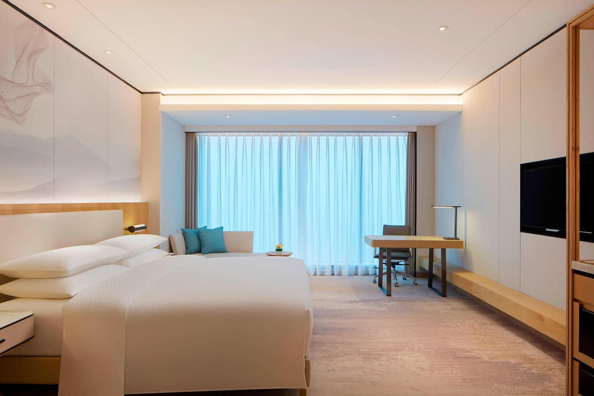 1 habitación, ropa de cama hipoalergénica, edredón y minibar