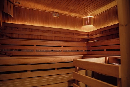 Sauna. Hotel Rytwiany Nowy Dworek