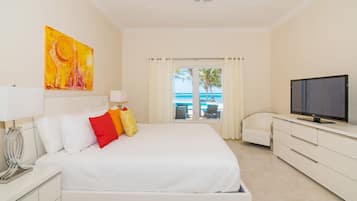 Luxury Villa, 6 Bedrooms, Ocean View, Beachfront | 1 bedroom, premium bedding, minibar, in-room safe