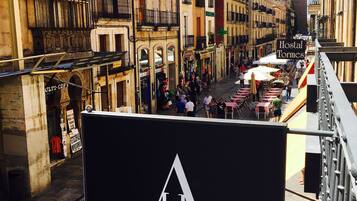 Uitzicht vanuit accommodatie