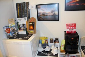 Free daily self-service breakfast