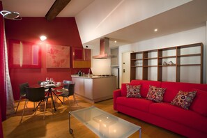 高級公寓, 1 間臥室, 簡易廚房, 高層 | 街景