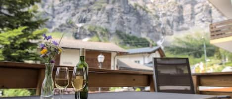 Panoramic Double Room, Balcony, Mountain View | Terrace/patio