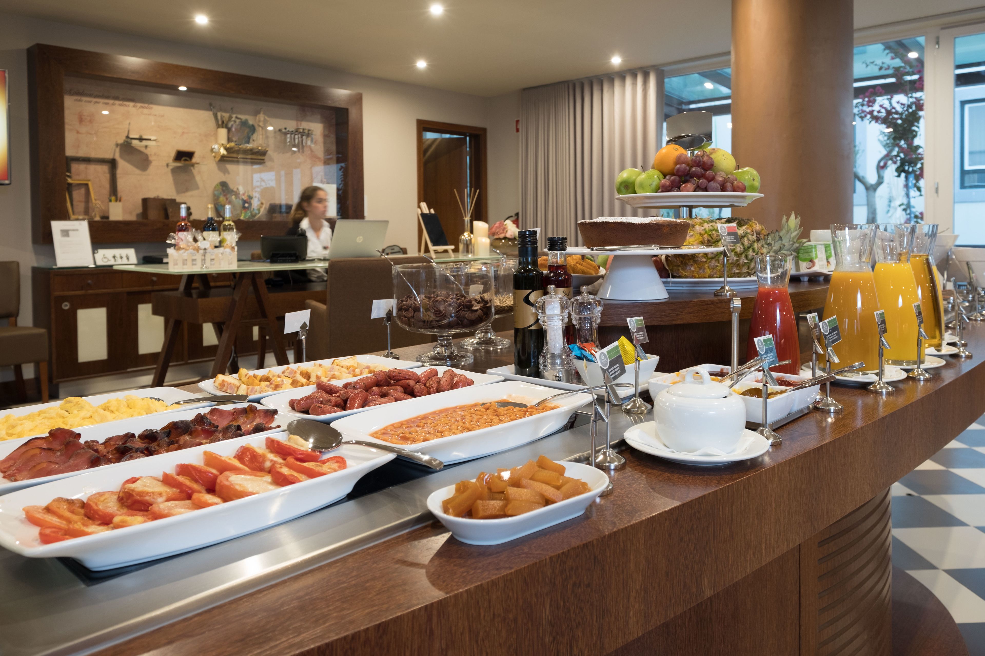 daily buffet breakfast (eur 5 per person)
