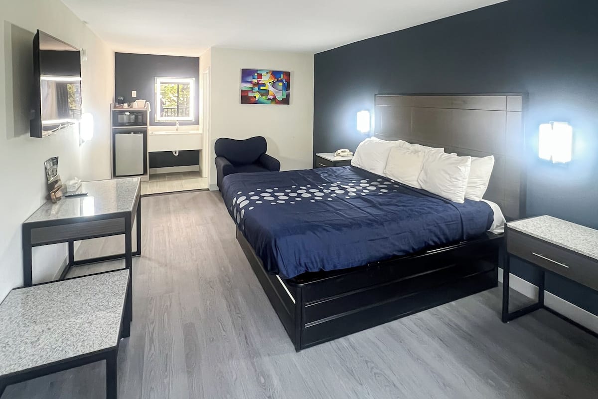 Standard Room, 1 King Bed, Non Smoking | Desk, free WiFi