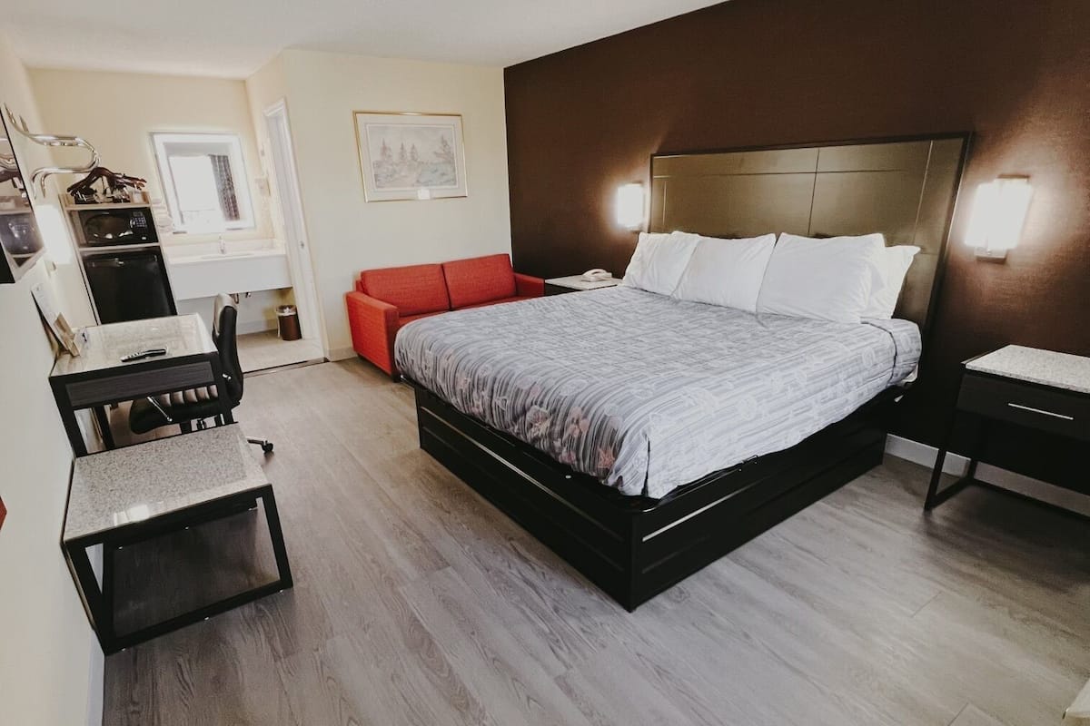 Standard Room, 1 King Bed, Smoking | Desk, free WiFi