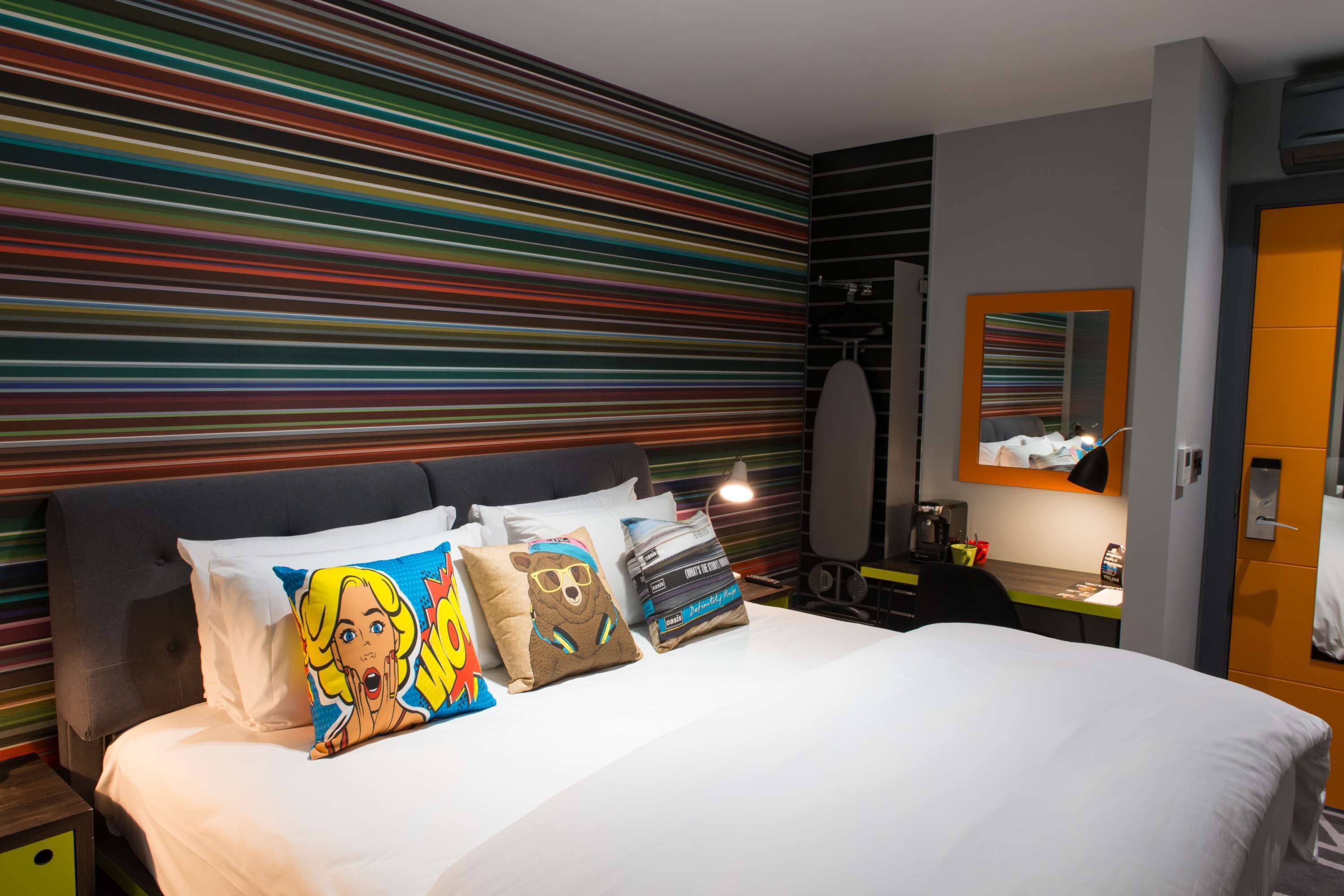 club room (free gym & pool access) | 1 bedroom, desk, laptop workspace, blackout curtains