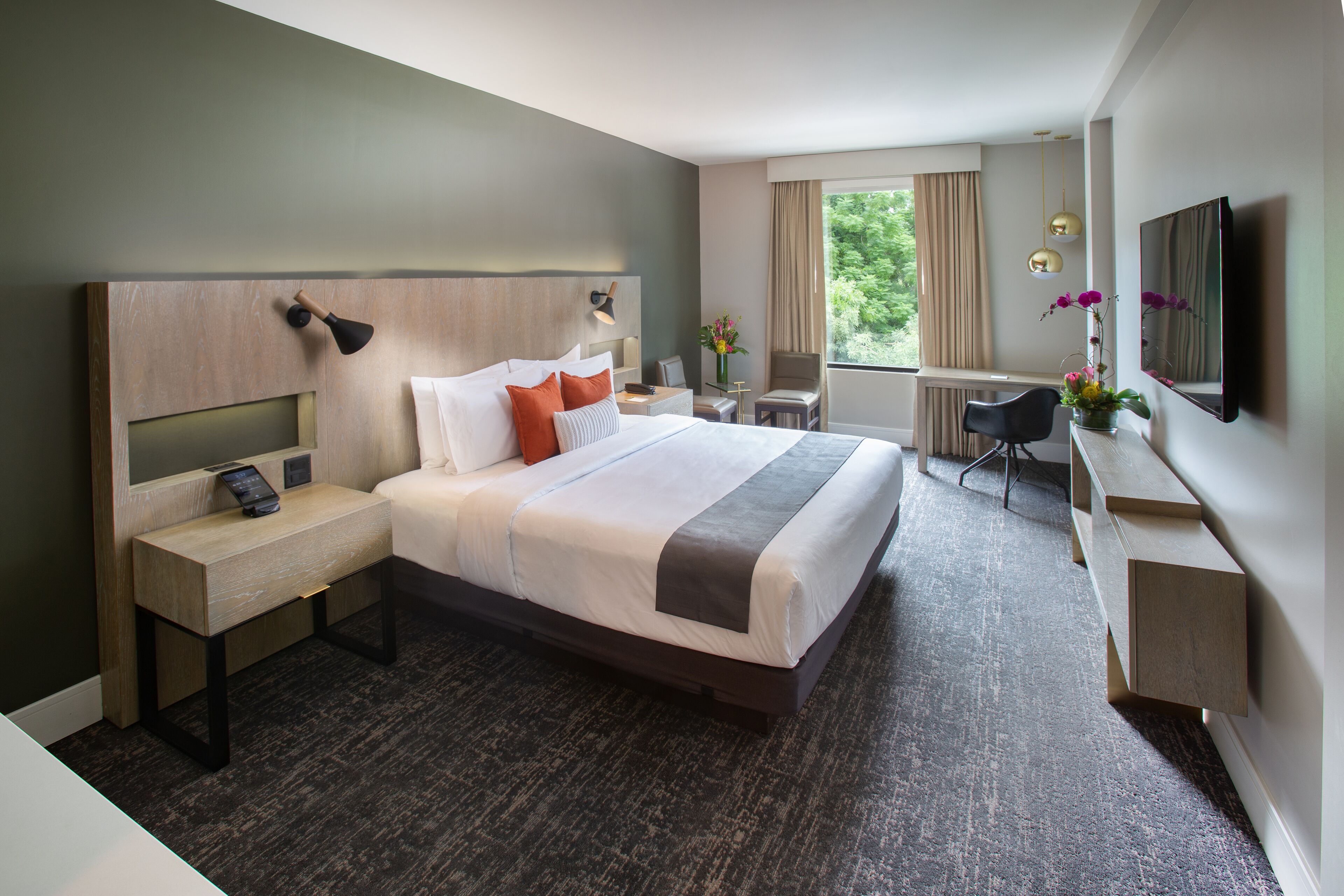 ルーム 禁煙 | 1 室のベッドルーム、高級寝具、セーフティボックス (室内)、デスク