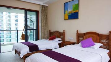 Departamento, 1 habitación, vista al mar (Mainland Chinese Citizen Only) | 1 habitación y wifi gratis