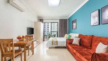 Departamento, 1 habitación, vista al mar (Mainland Chinese Citizen Only) | 1 habitación y wifi gratis