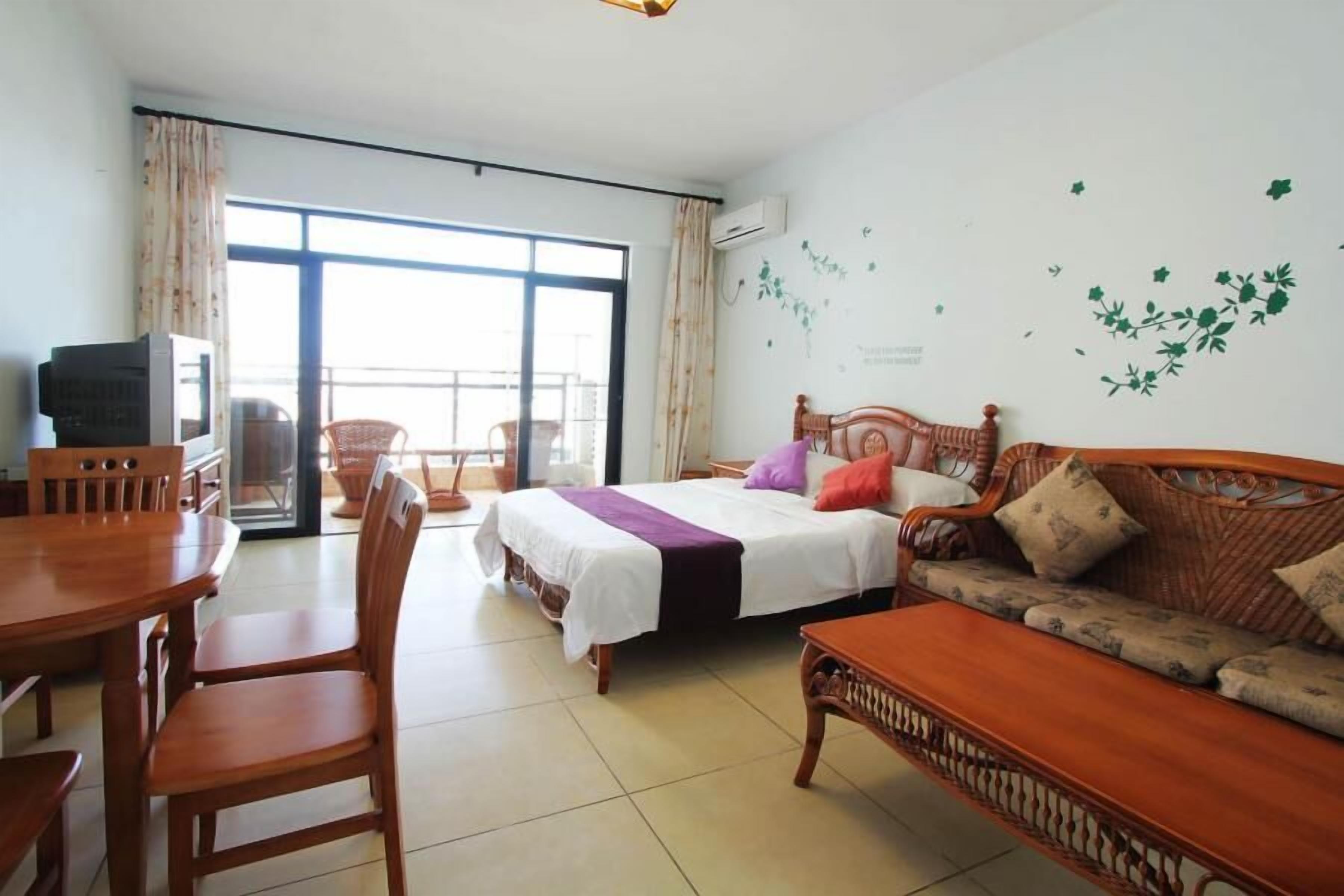 Studio, Meerblick | Schreibtisch, Verdunkelungsvorhänge, kostenloses WLAN