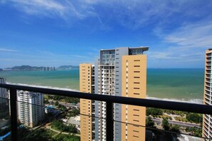 Studio, 1 makuuhuone, merinäköala | Näkymä huoneesta