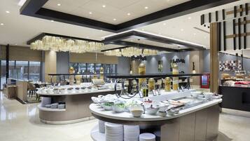 Daily buffet breakfast (EUR 35 per person)