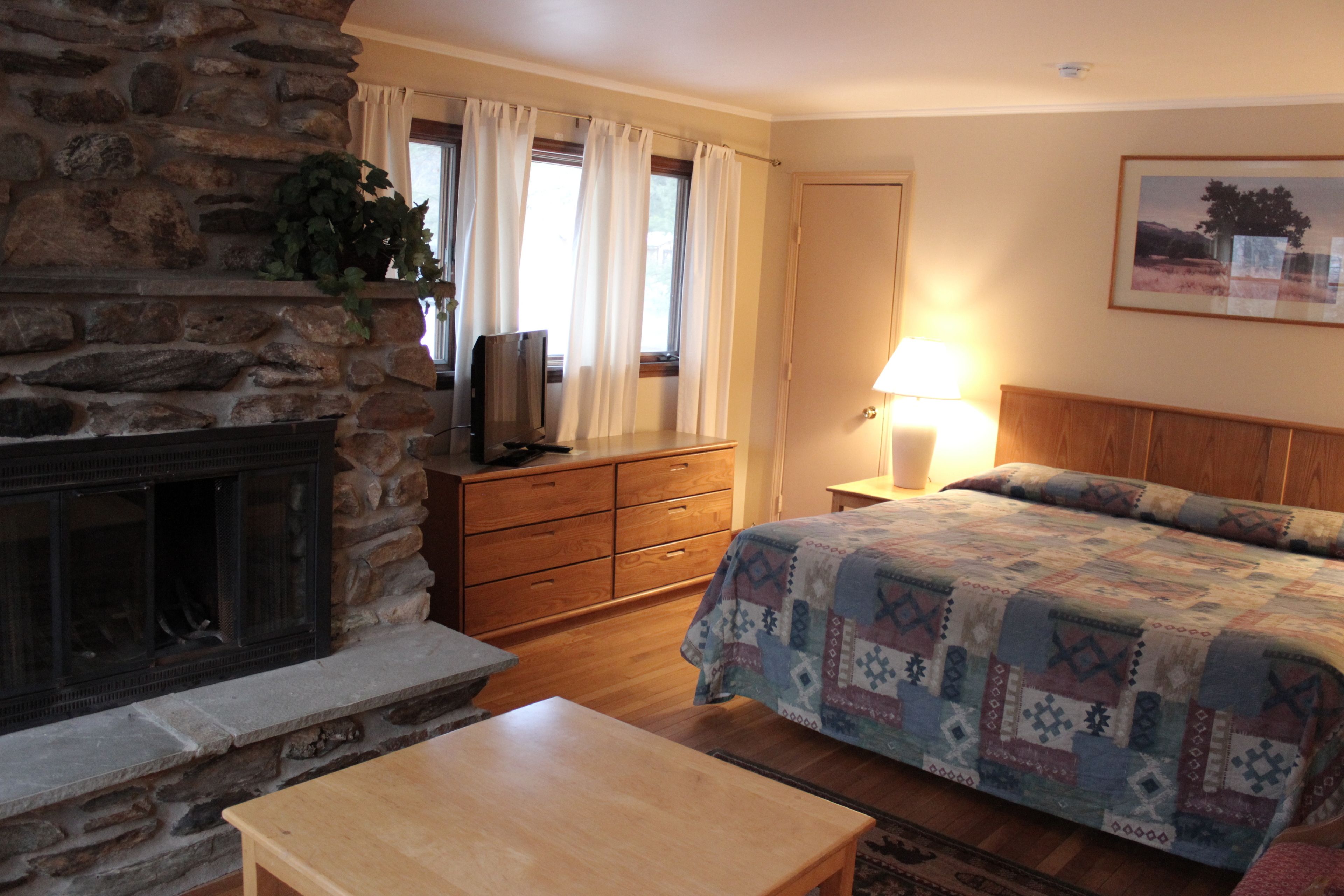 family unit #35 (superior family) with kitchen | individually furnished, desk, laptop workspace, iron/ironing board